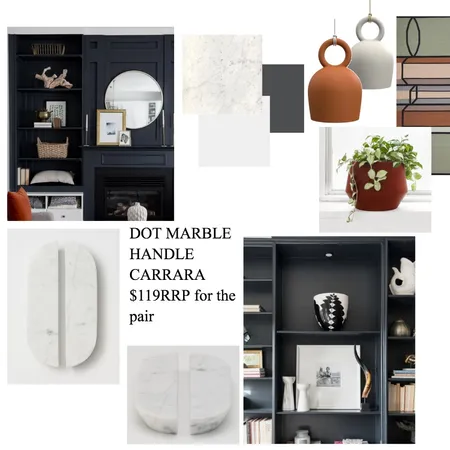 bookshelf concept Interior Design Mood Board by The Stylin Tribe on Style Sourcebook