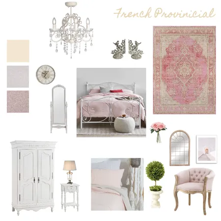 French Provincial Interior Design Mood Board by zainabr_ on Style Sourcebook