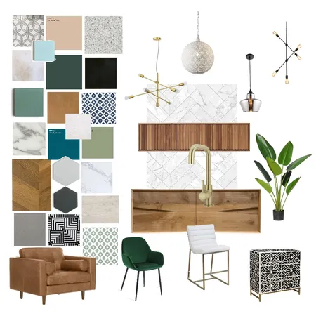 mid century modern Interior Design Mood Board by kcotton90 on Style Sourcebook