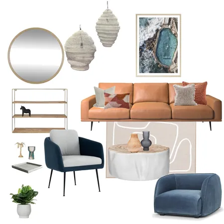 Tan & Blue Interior Design Mood Board by Liz11 on Style Sourcebook