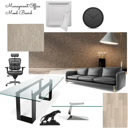 Black Office Mood Board Interior Design Mood Board by InteriorsbyD on Style Sourcebook