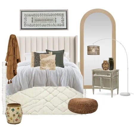 green bedroom Interior Design Mood Board by aadesigns on Style Sourcebook