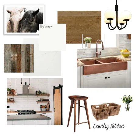 Country kitchen Interior Design Mood Board by Joybird on Style Sourcebook