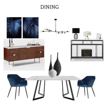 DINING - 1c Interior Design Mood Board by Organised Design by Carla on Style Sourcebook