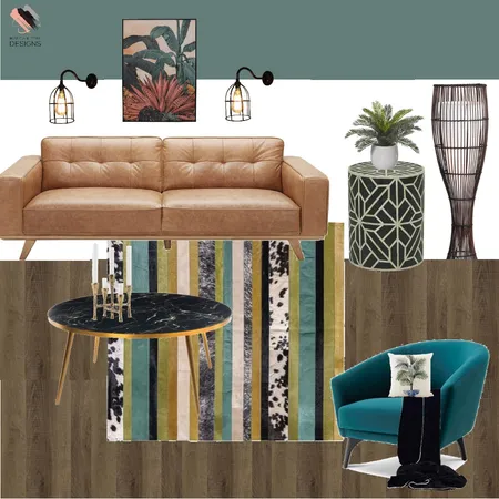 Funky Vacation Interior Design Mood Board by Maegan Perl Designs on Style Sourcebook