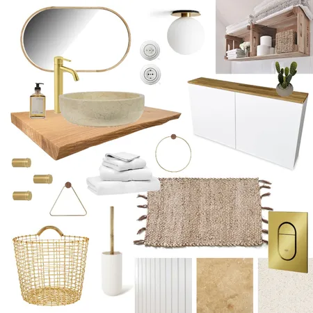 Bea Gästebad Interior Design Mood Board by zuzana on Style Sourcebook