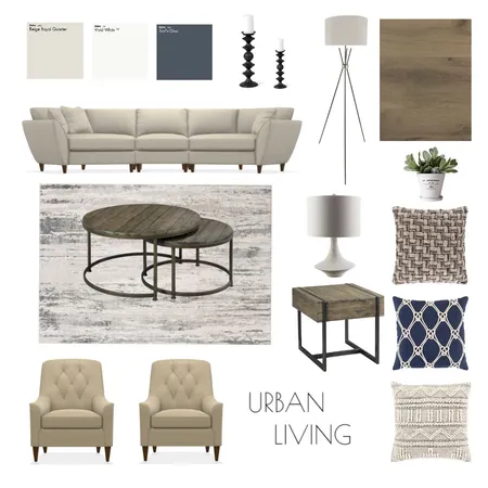URBAN LIVING Interior Design Mood Board by Design Made Simple on Style Sourcebook