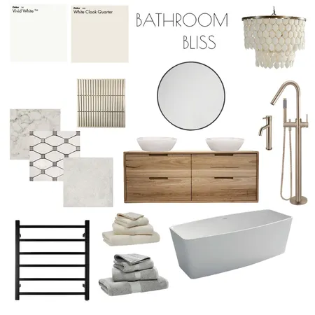 BATHROOM BLISS Interior Design Mood Board by Design Made Simple on Style Sourcebook
