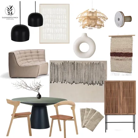 Japandi 2 Interior Design Mood Board by Oleander & Finch Interiors on Style Sourcebook