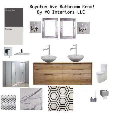 Bathroom final Boynton Interior Design Mood Board by MO Interiors Llc on Style Sourcebook