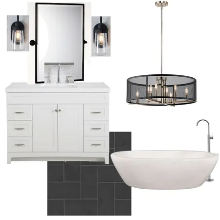 Bock Master Bathroom II Interior Design Mood Board by Nest In-Style on Style Sourcebook