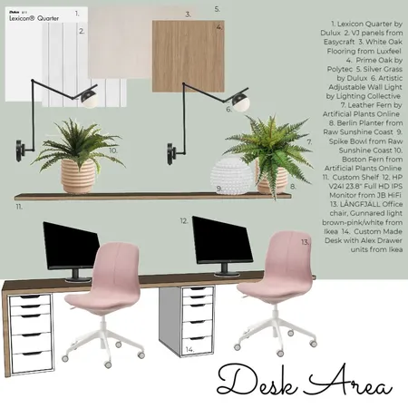 Interior Design Office Desk Area Interior Design Mood Board by Two By Two Design on Style Sourcebook