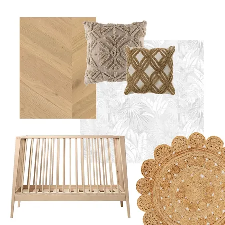 Neutral Nursery Interior Design Mood Board by Whitesassstyling on Style Sourcebook