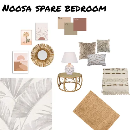 Noosa Spare Bedroom Interior Design Mood Board by Somerset on Style Sourcebook