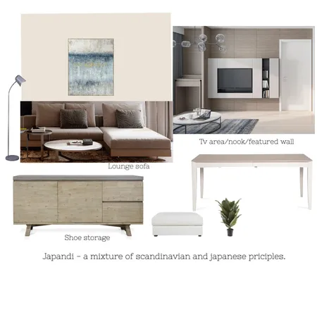 living/dining Japandi Interior Design Mood Board by Margo Midwinter on Style Sourcebook