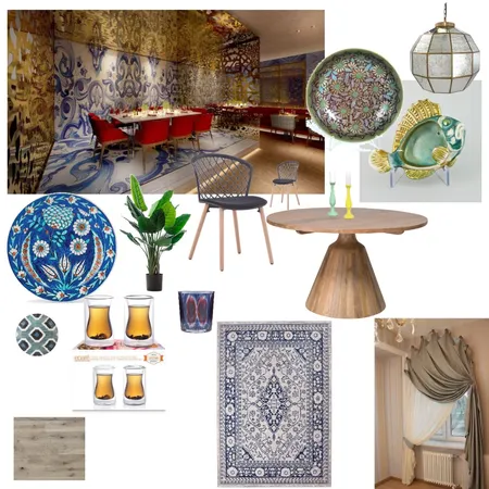 Turkish Bath AirBnB Bp, DINING Interior Design Mood Board by ogorgenyi on Style Sourcebook