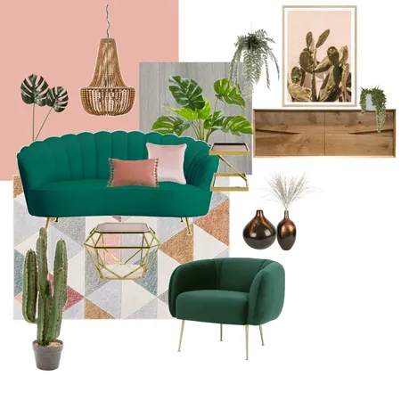 The Beverly Hills - Living room Interior Design Mood Board by emydesiree on Style Sourcebook