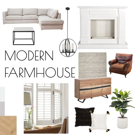 MODERN FARMHOUSE Interior Design Mood Board by FigureFitMiss on Style Sourcebook