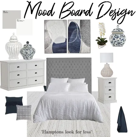 Hamptons Look For Less. Interior Design Mood Board by Amanda Lee Interiors on Style Sourcebook