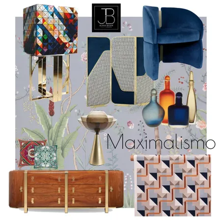 Maximalismo Style Interior Design Mood Board by Juana Basat on Style Sourcebook