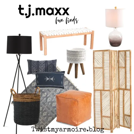 TJ Maxx Interior Design Mood Board by Twist My Armoire on Style Sourcebook