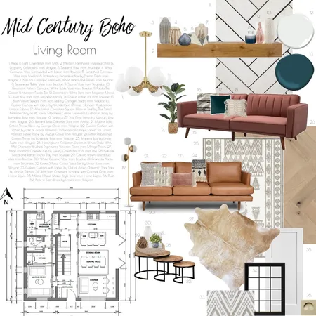 Assignment 9- Living Room Interior Design Mood Board by cped011 on Style Sourcebook