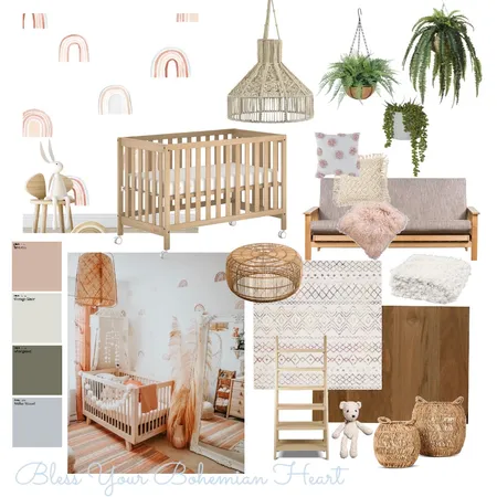 Bless Your Bohemian Heart Interior Design Mood Board by Erinebe on Style Sourcebook