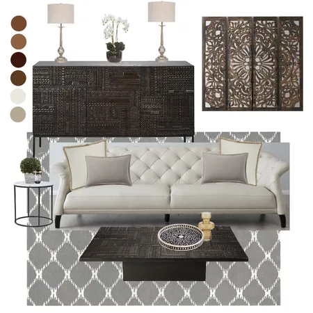 Indian inspired Interior Design Mood Board by ChicDesigns on Style Sourcebook