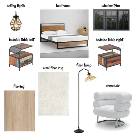 A2 Bedroom Interior Design Mood Board by marialockard on Style Sourcebook