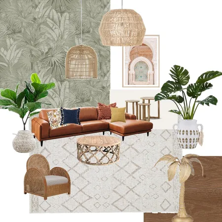 Bohemian Interior Design Mood Board by Anja_H on Style Sourcebook