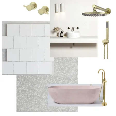 Family Home - Main Bathroom Interior Design Mood Board by emma. on Style Sourcebook
