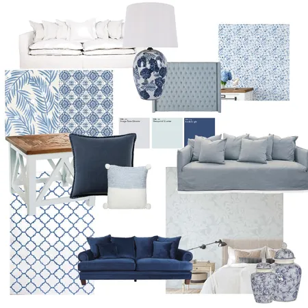 Hamptons Interior Design Mood Board by Bellawatt on Style Sourcebook