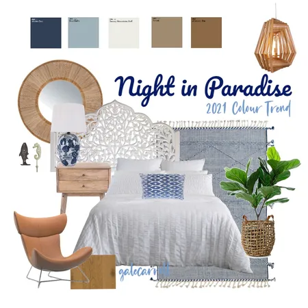Night in Paradise Interior Design Mood Board by Gale Carroll on Style Sourcebook