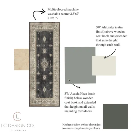 Anick Entryway Interior Design Mood Board by LC Design Co. on Style Sourcebook