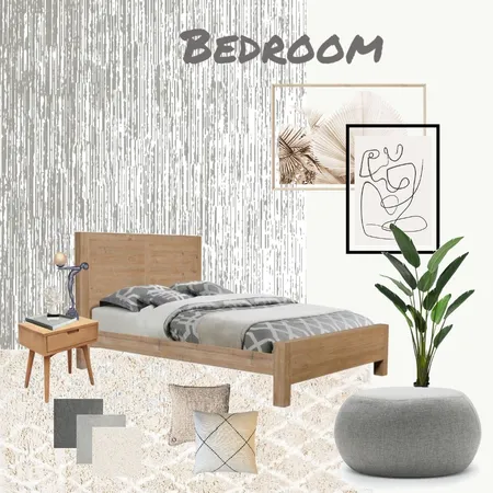 bedroom Interior Design Mood Board by SAMBASHA on Style Sourcebook