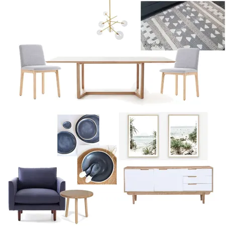Client 1 Dining Interior Design Mood Board by Linda TAFE on Style Sourcebook