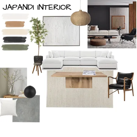 Japandi Interior Design Mood Board by Ameera Ideis on Style Sourcebook