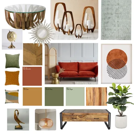 autumn living room Interior Design Mood Board by Keshiaadele on Style Sourcebook