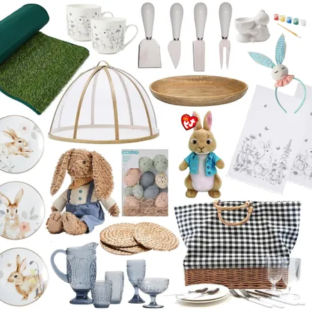 Easter 4 Interior Design Mood Board by Thediydecorator on Style Sourcebook