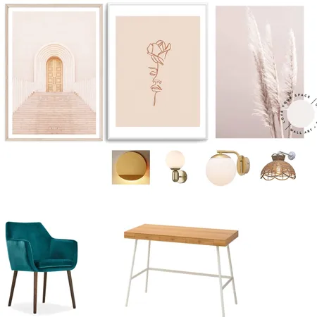 Willa's Bedroom - Study Interior Design Mood Board by claritaidoyaga on Style Sourcebook