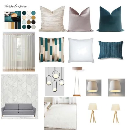 planche d'ambiance Interior Design Mood Board by hadjer on Style Sourcebook