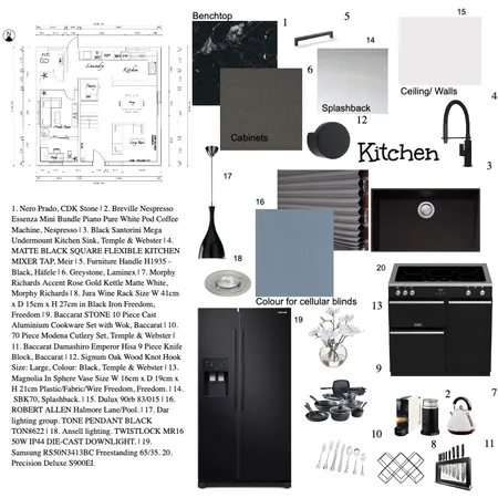 Kitchen - Renovation Course Interior Design Mood Board by Katerina Kouroushi on Style Sourcebook