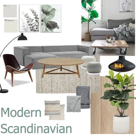 Modern Scandinavian Mood Board Interior Design Mood Board by cgrant on Style Sourcebook