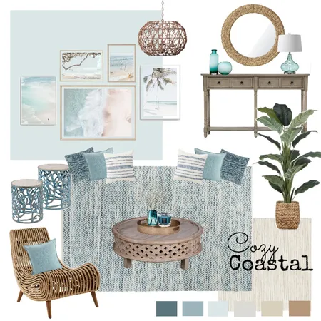 Cozy Coastal Interior Design Mood Board by ddinterior on Style Sourcebook