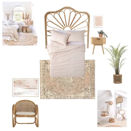 Minimal Boho Interior Design Mood Board by CopperHeart on Style Sourcebook