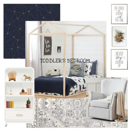 Padawan Funland Toddler Bedroom Interior Design Mood Board by Corine E. Phillips on Style Sourcebook
