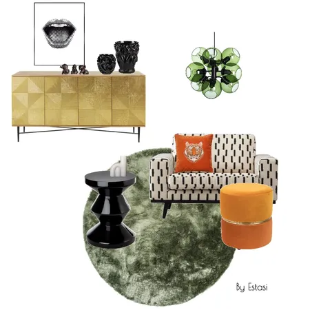 RETROCHIQUE Interior Design Mood Board by Estasi Interior on Style Sourcebook
