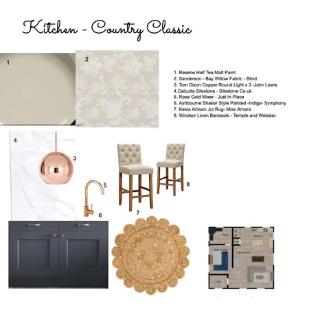 Kitchen - Country Classic Interior Design Mood Board by Kerry-Jayne on Style Sourcebook