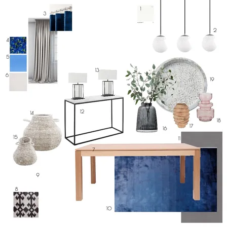 Dining room Interior Design Mood Board by Suheir Elali on Style Sourcebook