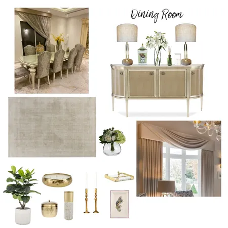 Dining Room 1 Interior Design Mood Board by Within.decor on Style Sourcebook